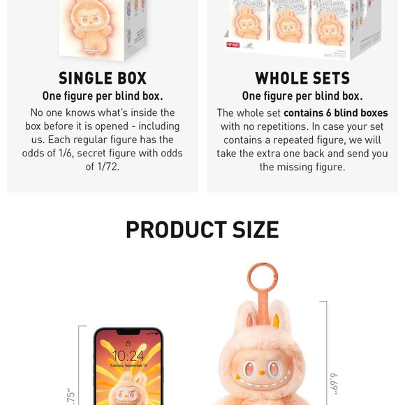 Popmart THE MONSTERS Big into Energy Series Blind Box - HAPPINESS - Picture 5 of 7